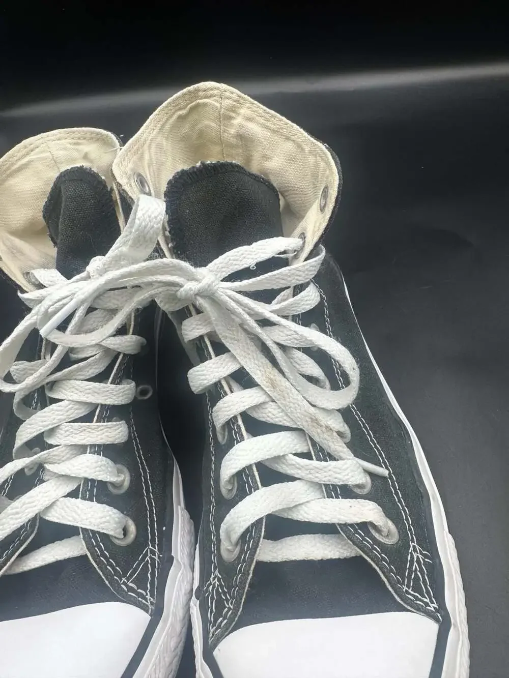 Converse Chuck Taylor All Star High Top Black Sneakers - Picture 2 of 6